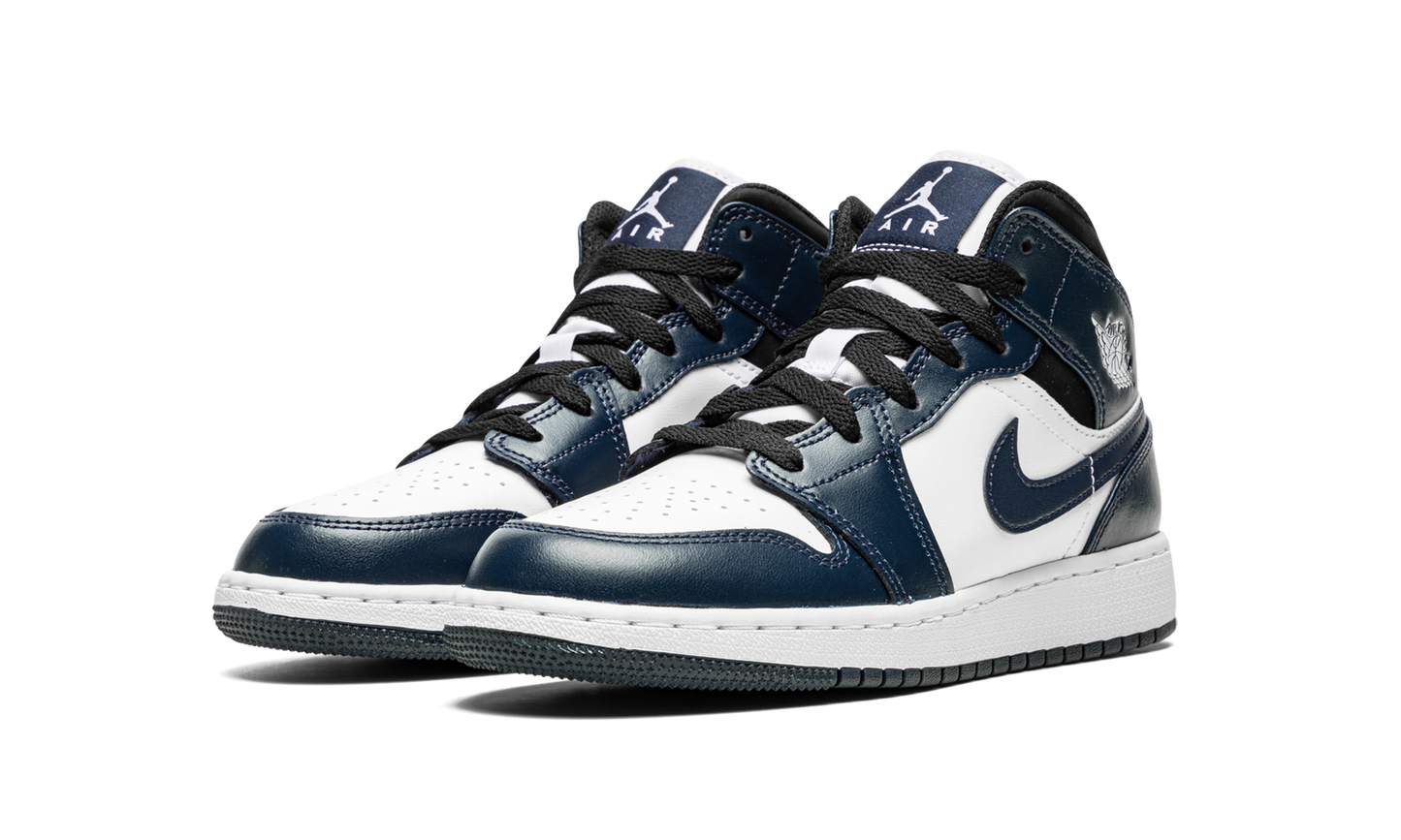Air Jordan 1 Mid GS "Armory Navy" 554725 411