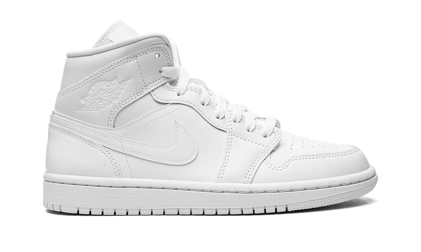 AIR JORDAN 1 MID WMNS "Triple White 2022" DV0991 111