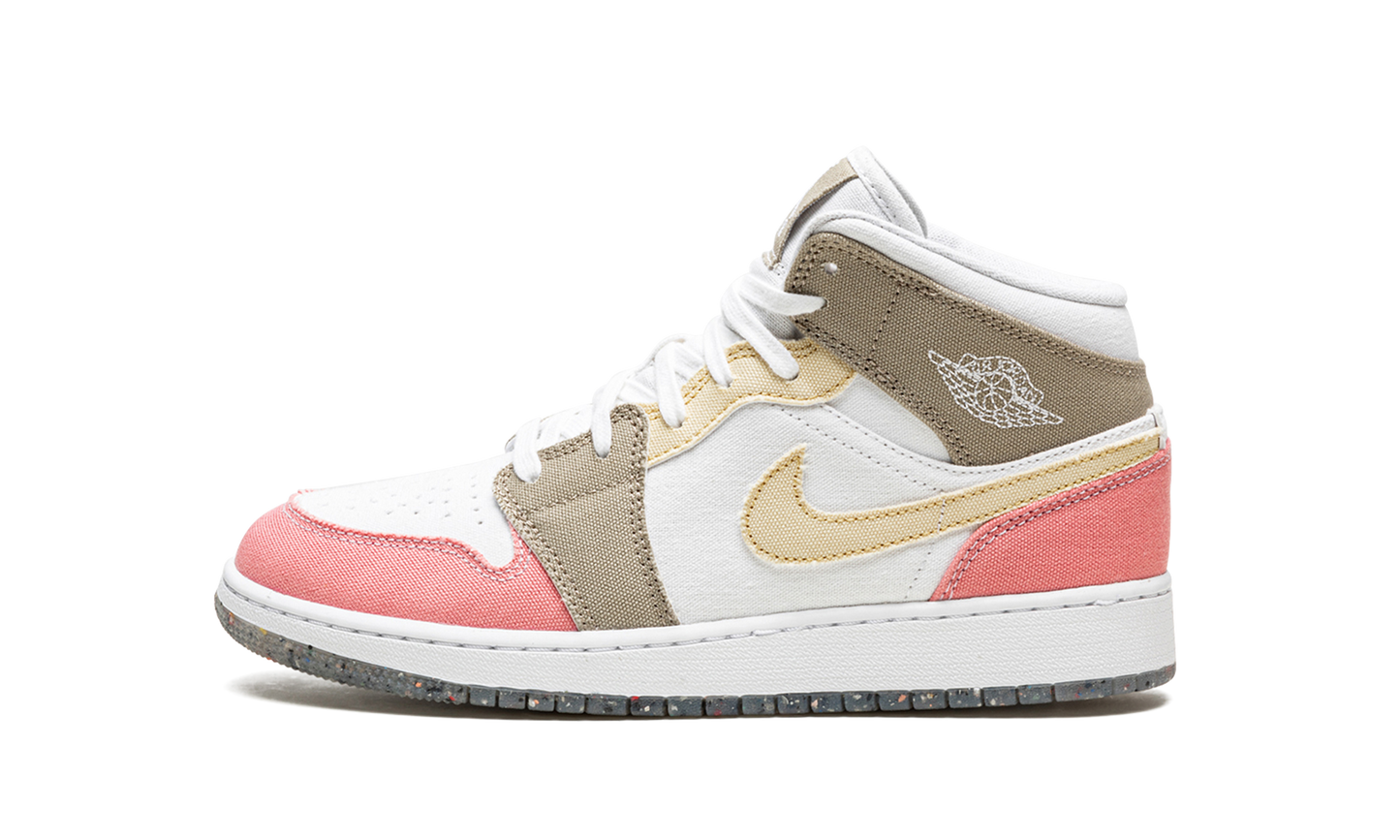 Jordan 1 Mid GS "Pastel Vivid Green Grind" DJ0338 100