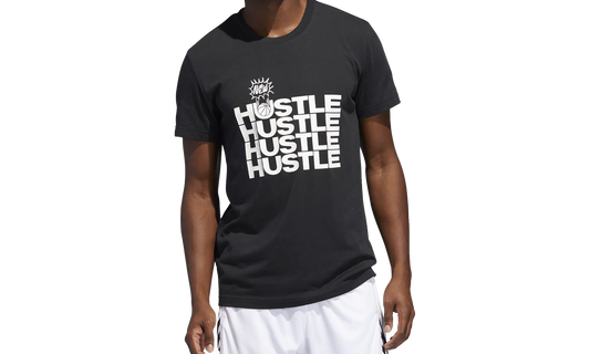 New Hustle Graphic Tee "Black" DZ8628