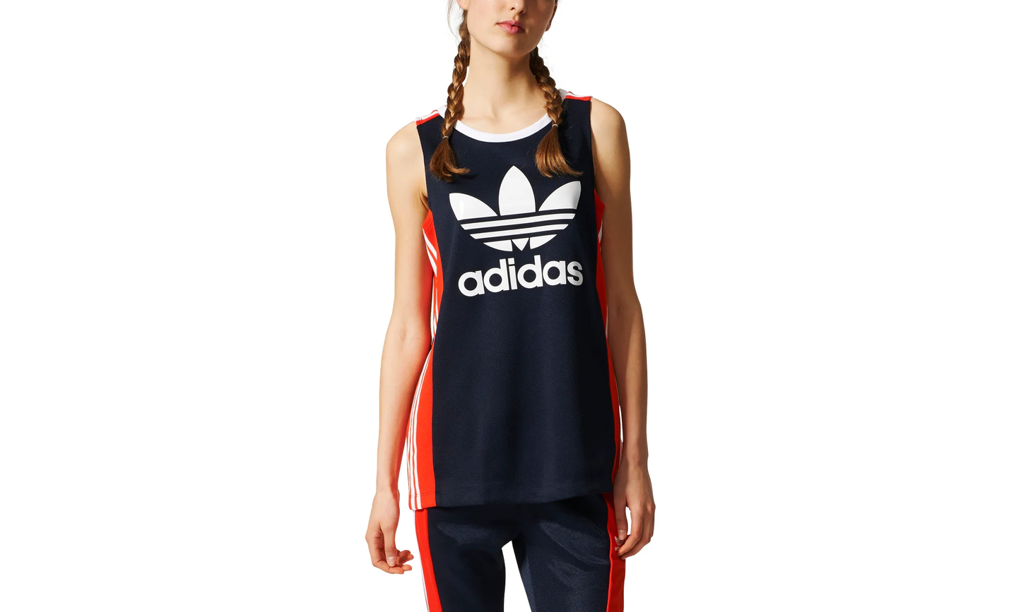 Originals Osaka AR Tank Top "Legend Ink / Orange Red / White" BQ5757