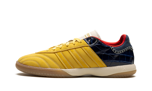 Samba Millenium "Wales Bonner - Fade Gold / Navy Croc" IH8407