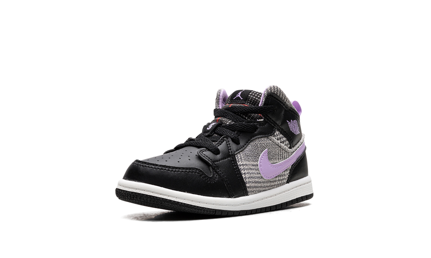 Air Jordan 1 Mid SE TD "Houndstooth" DC7228 015