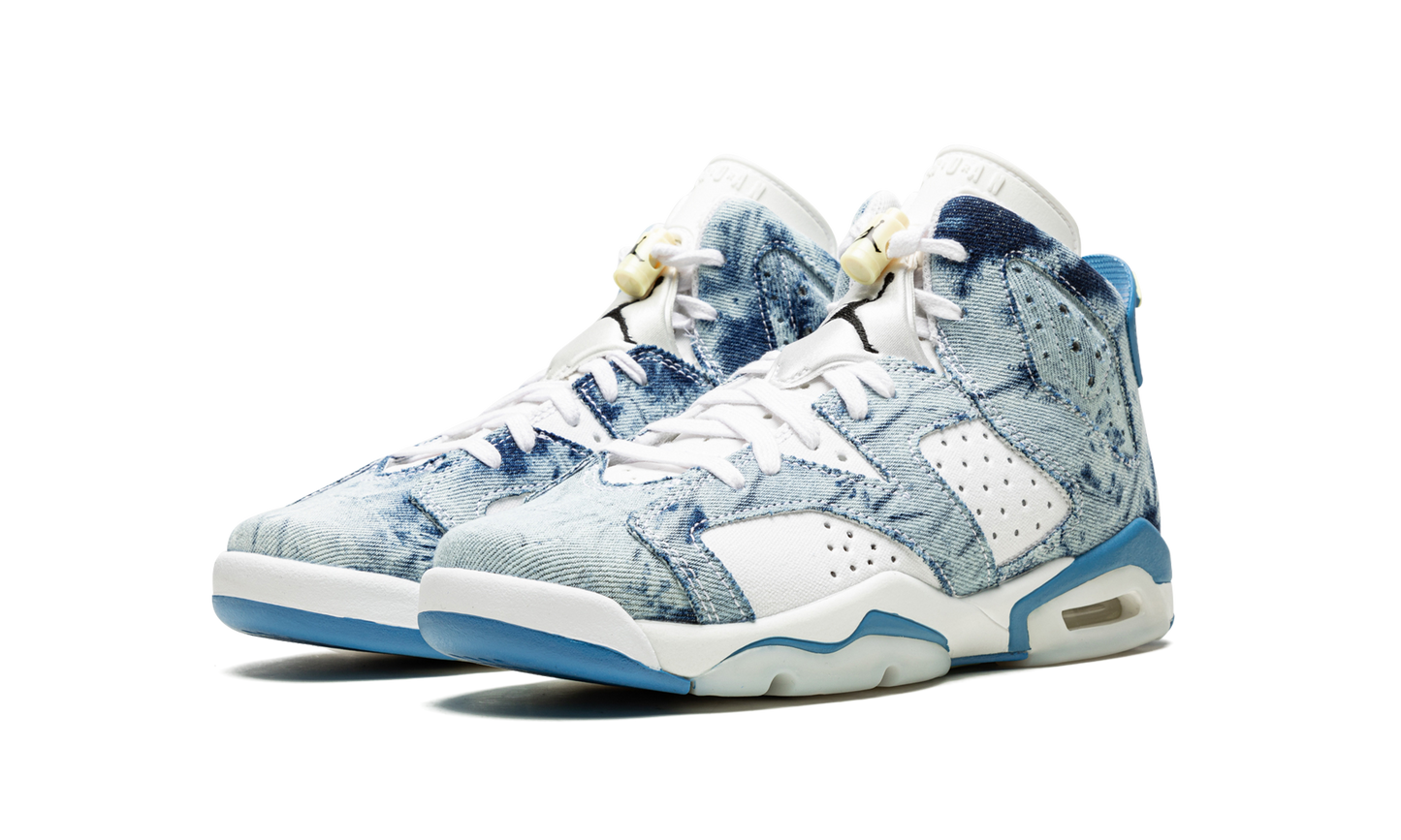 Air Jordan 6 Retro GS "Washed Denim" DM9045 100