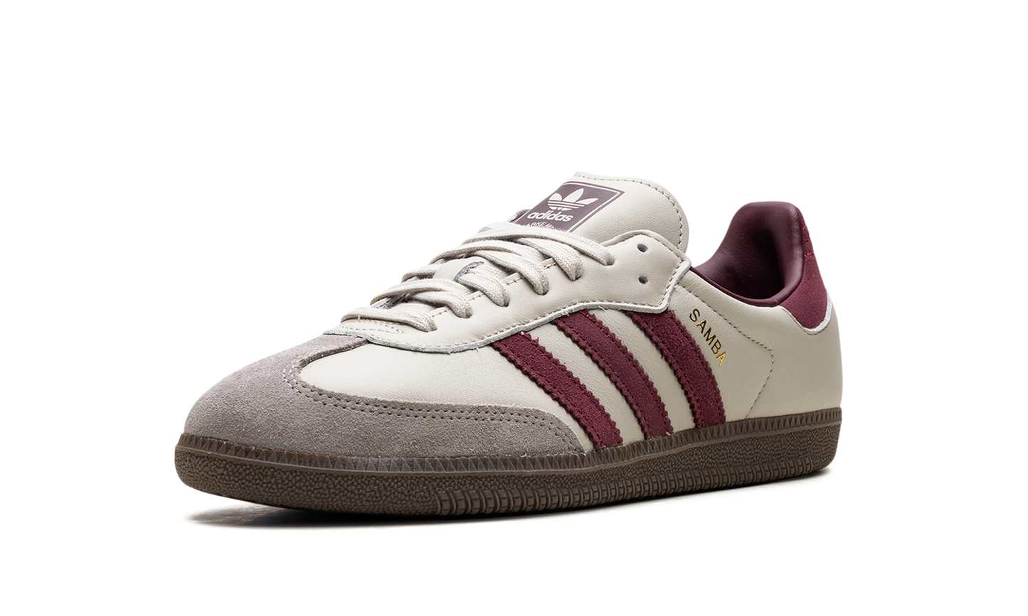 Samba OG "Putty Grey Maroon" ID1482