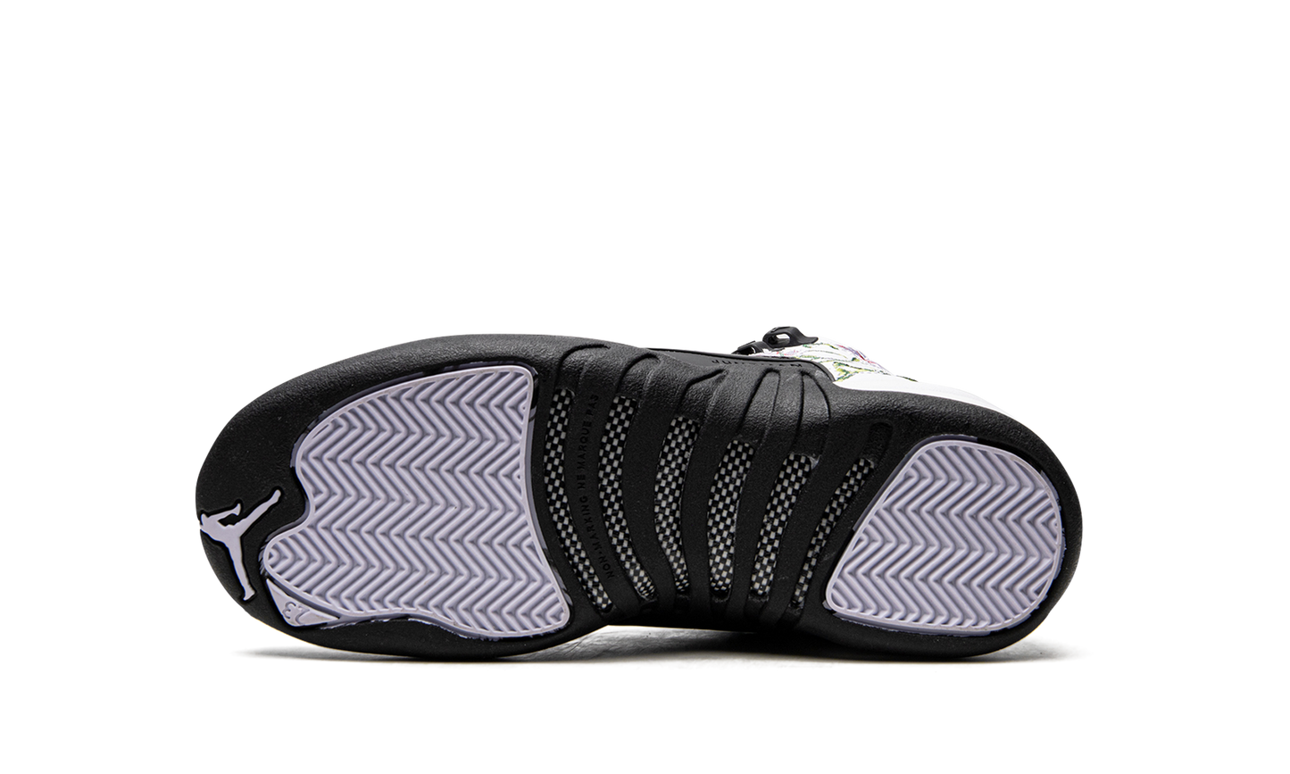 Air Jordan 12 GS "Floral" DR6956 100