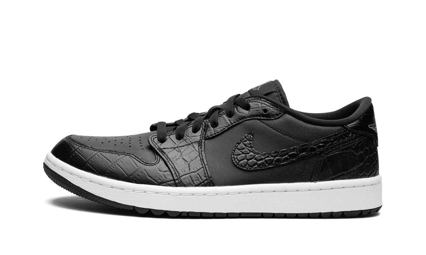 Air Jordan 1 Golf Low "Black Croc" DD9315 003