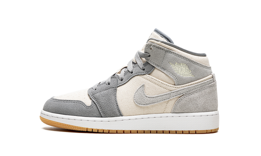 Air Jordan 1 Mid SE GS "Coconut Milk / Particle Grey" DN4346 100