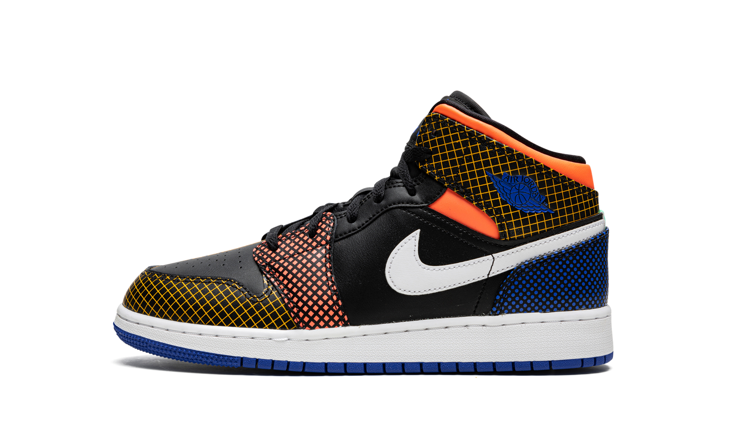 Air Jordan 1 Mid MMD GS "Multi-Color" DC4092 001