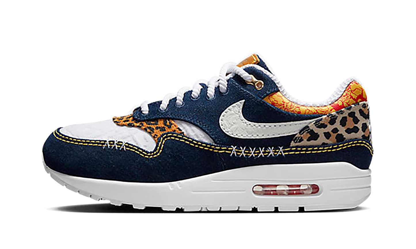 Air Max 1 PRM "Denim Leopard" FJ4452 432