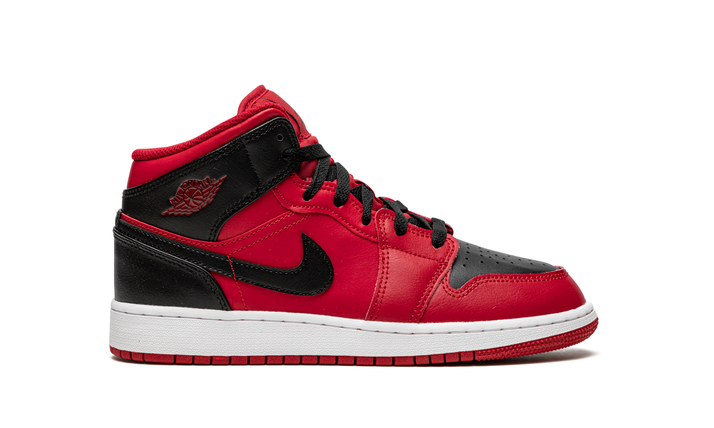 Air Jordan 1 Mid GS "Reverse Bred" 554725 660
