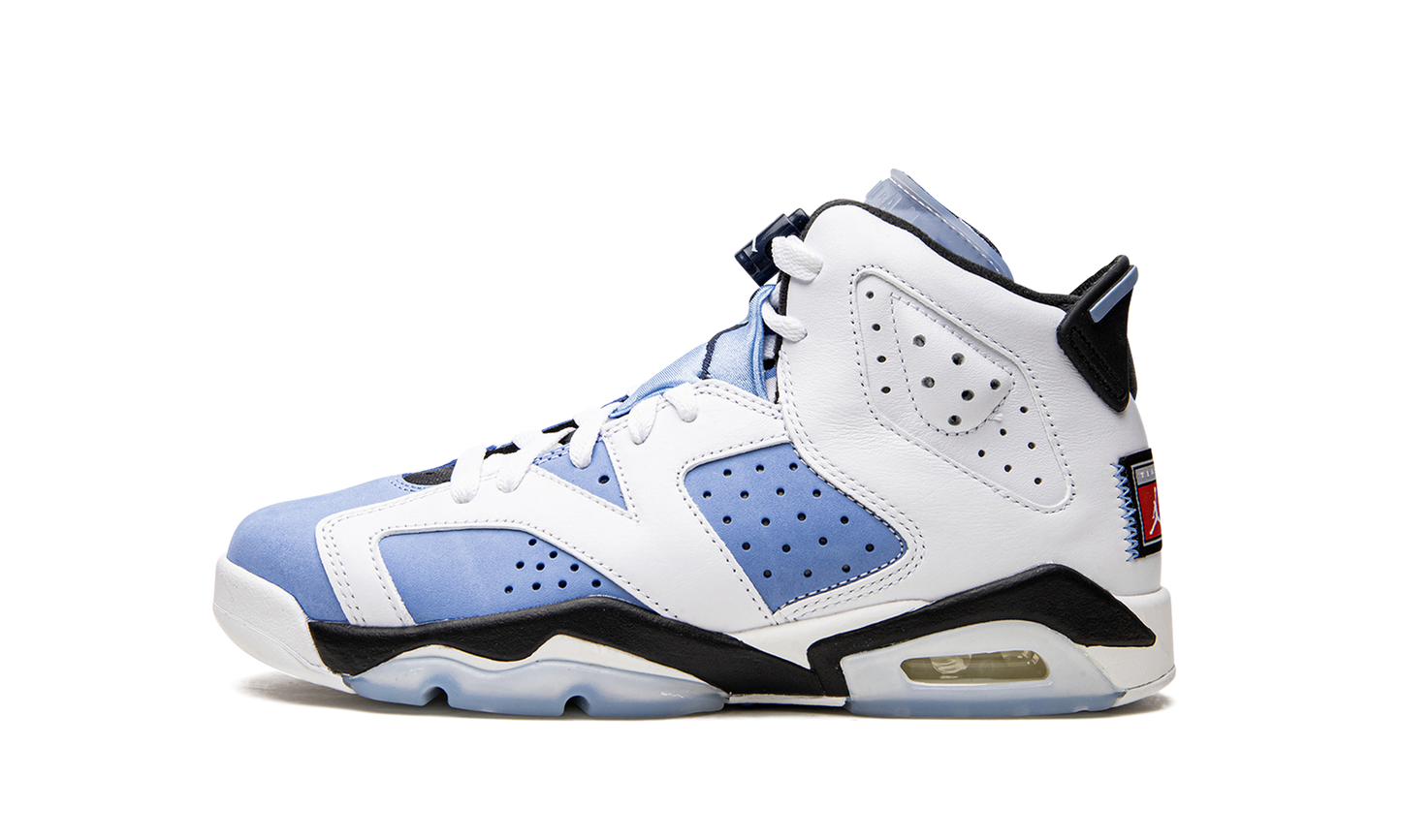 Air Jordan 6 Retro GS "UNC" 384665 410