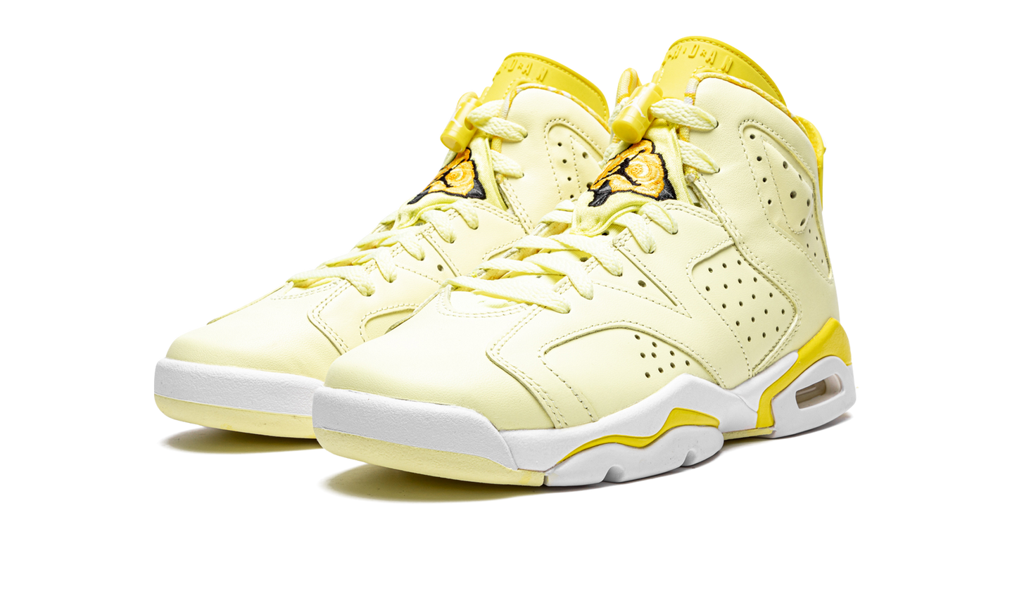 Air Jordan 6 GS "Citron Tint / Floral" 543390 800