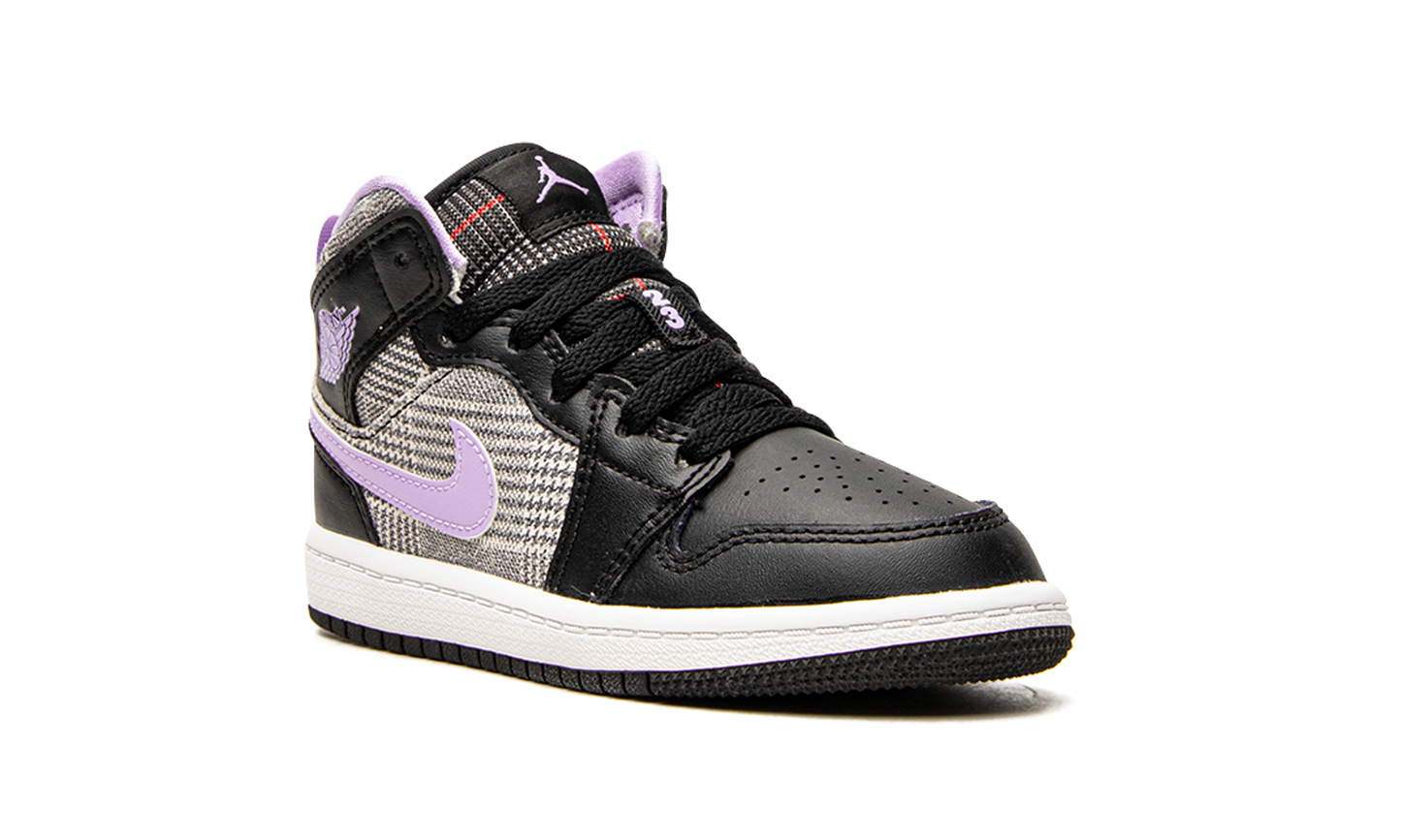 Air Jordan 1 Mid SE PS "Houndstooth" DC7227 015