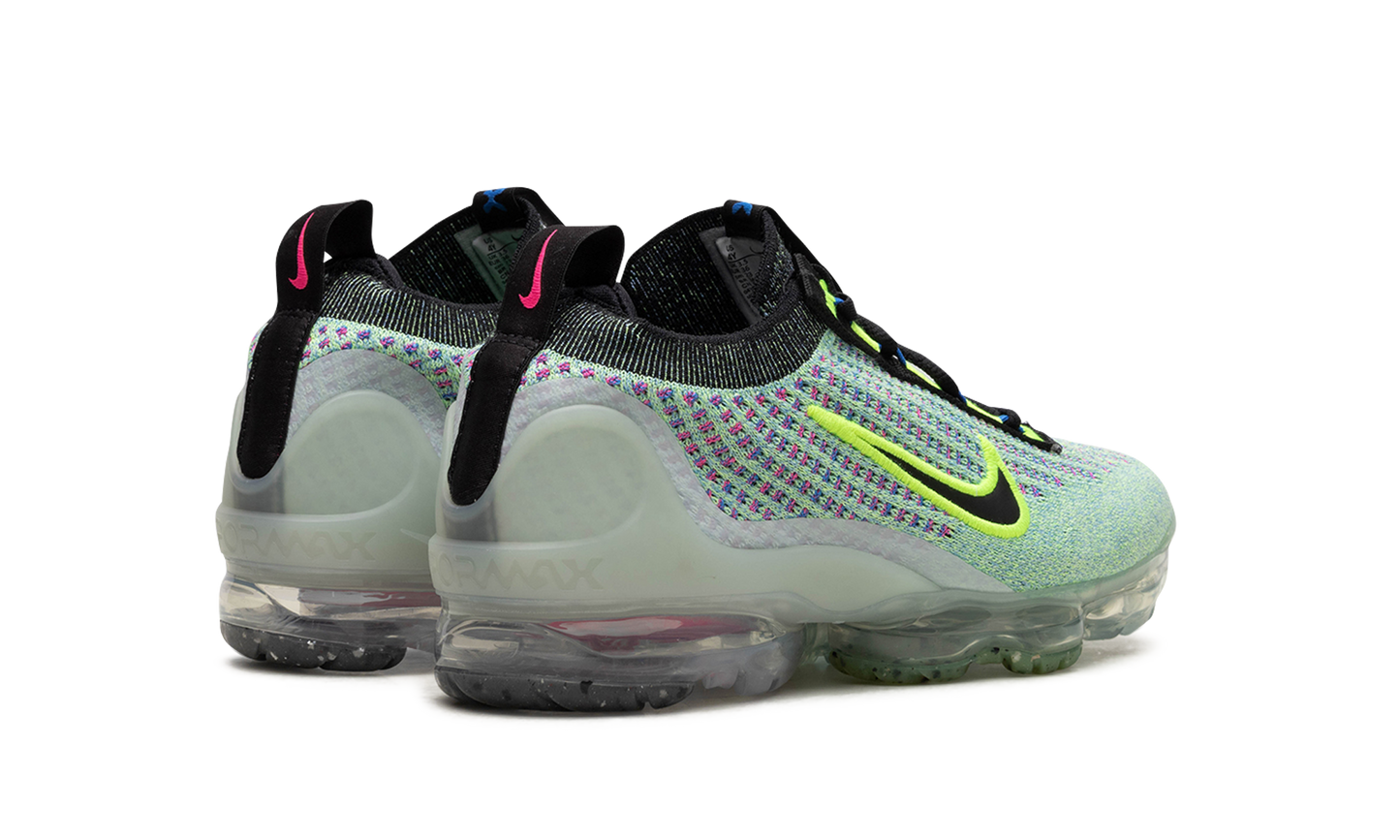 Air VaporMax 2021 Flyknit Next Nature GS "VOLT PHOTO BLUE" DX3367 700