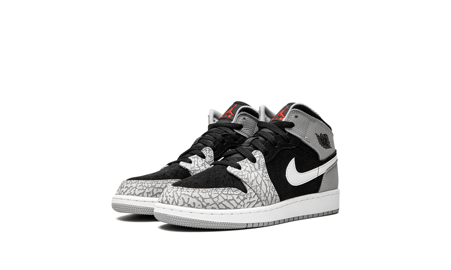 Air Jordan 1 Mid SE GS "Elephant Toe" DM6216 016