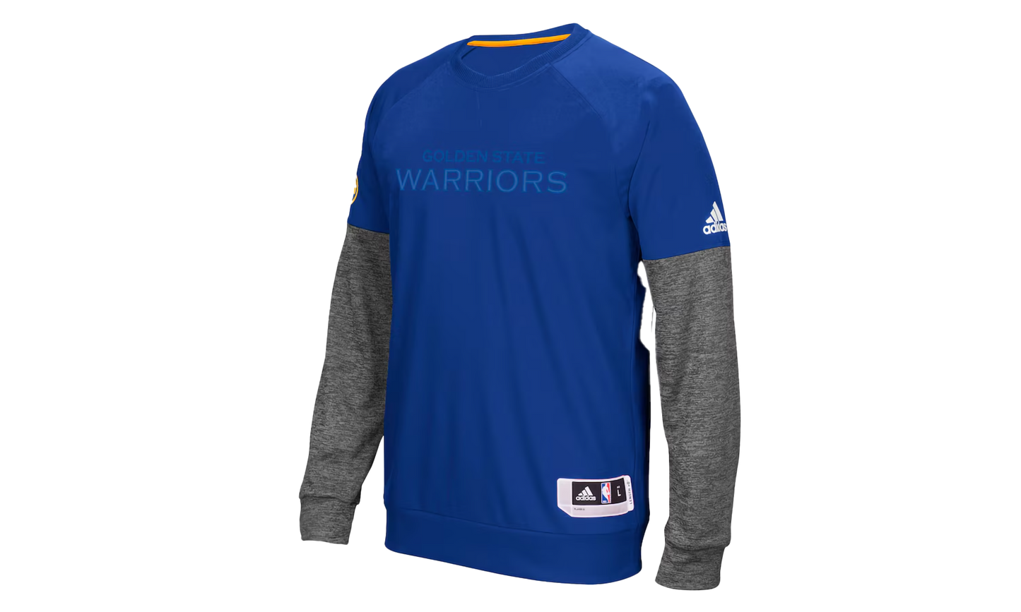 NBA GS WARRIORS ROYAL 2016 CHRISTMAS SWEATSHIRT "Blue" 6611A 310 AGSWKC