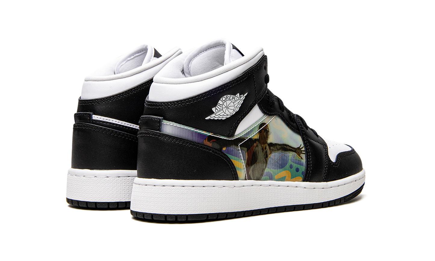 Air Jordan 1 Mid GS "Hologram" DR9495 001