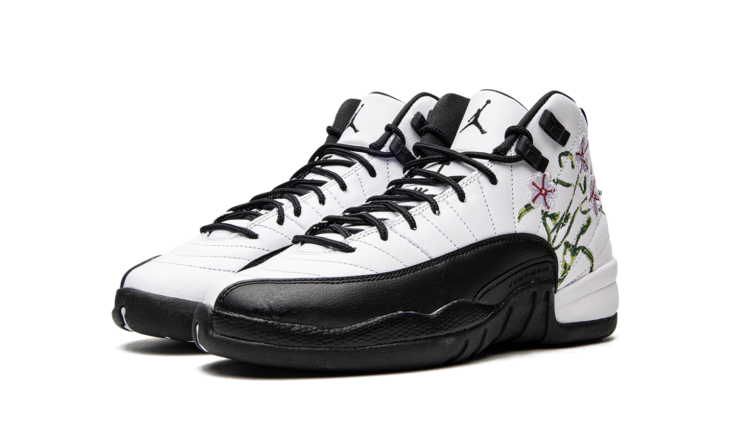 Air Jordan 12 GS "Floral" DR6956 100