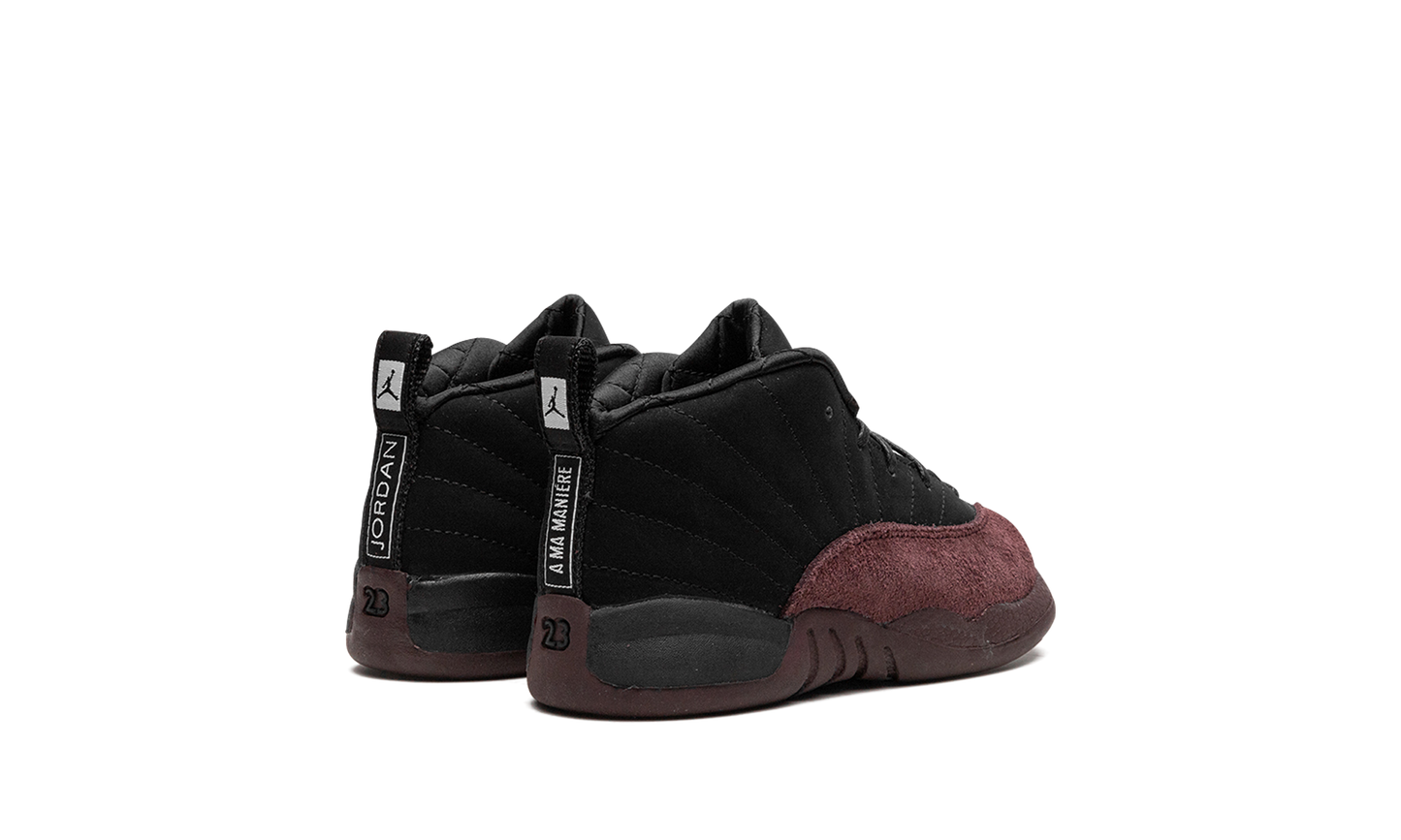 Air Jordan 12 TD "A Ma Maniére - Black" FB2687 001