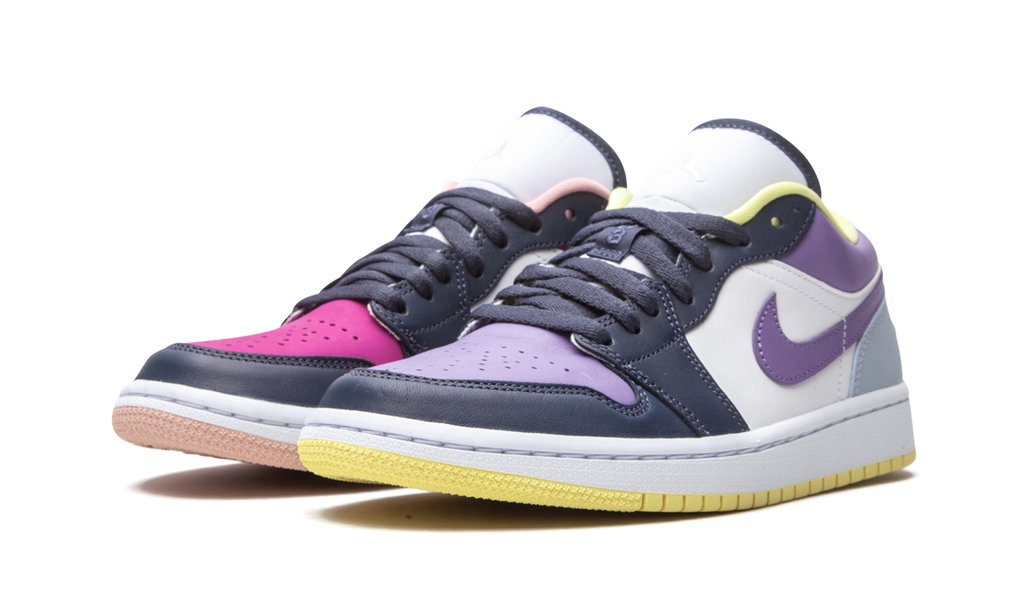 AIR JORDAN 1 LO SE WMNS "Mismatched Purple / Magenta" DJ4342 400