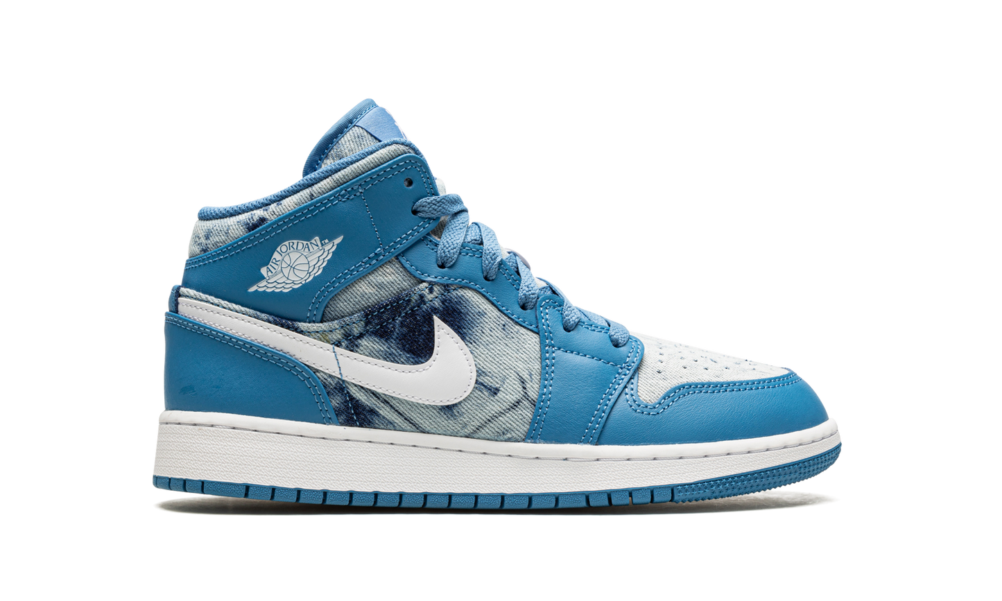 Air Jordan 1 Mid GS "Washed Denim" DM8951 400