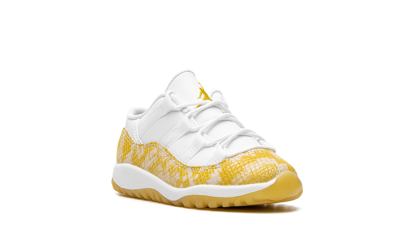 Air Jordan 11 Low TD "Yellow Snakeskin" 645107 107