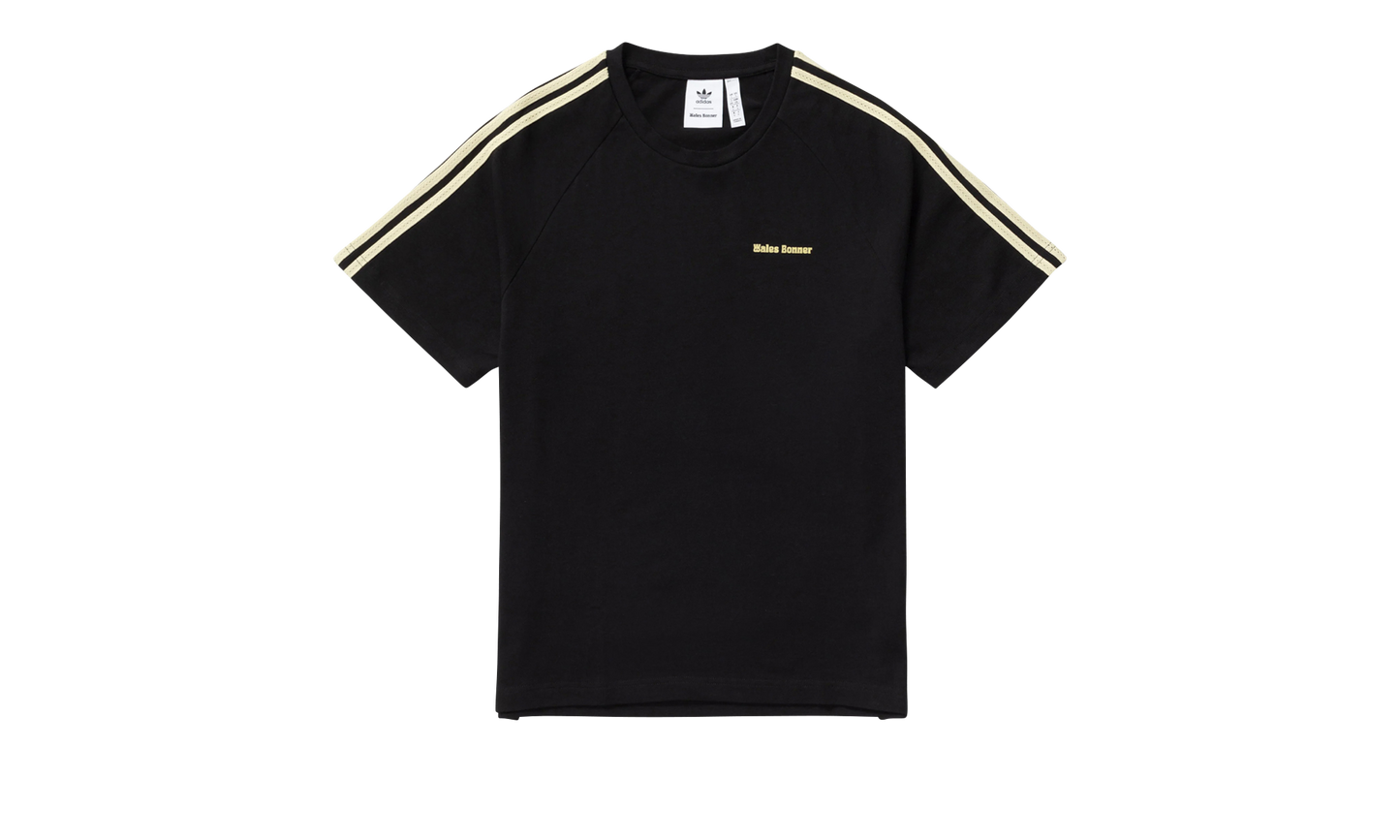 Statement Graphic Short Sleeve Tee "Wales Bonner - Black" IM8402