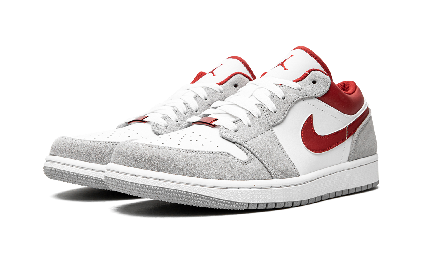 Air Jordan 1 Low SE "White / Grey / Red" DC6991 016