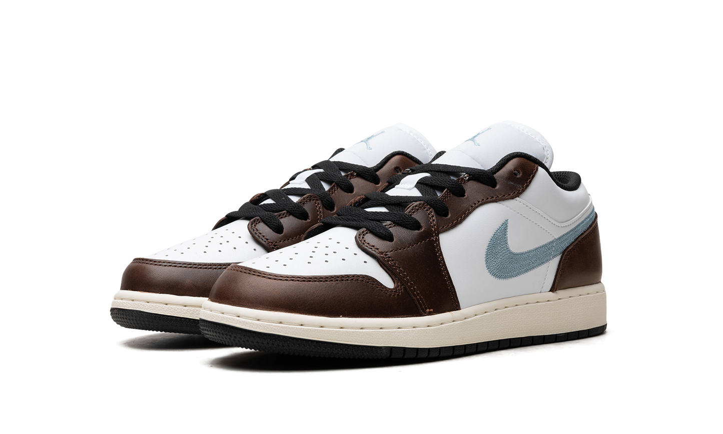Air Jordan 1 Low GS "Brown White Blue" FQ8156 142
