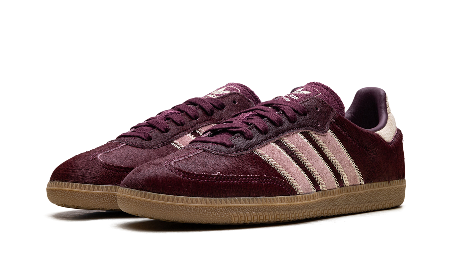 Samba OG WMNS "Maroon Sand Strata Pony" JP5330
