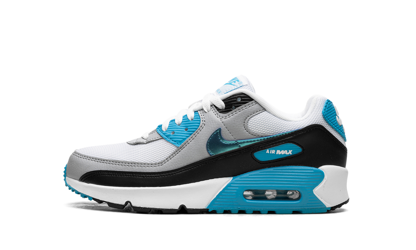 Air Max 90 GS "Blue Lightning Metallic" FD0678 100