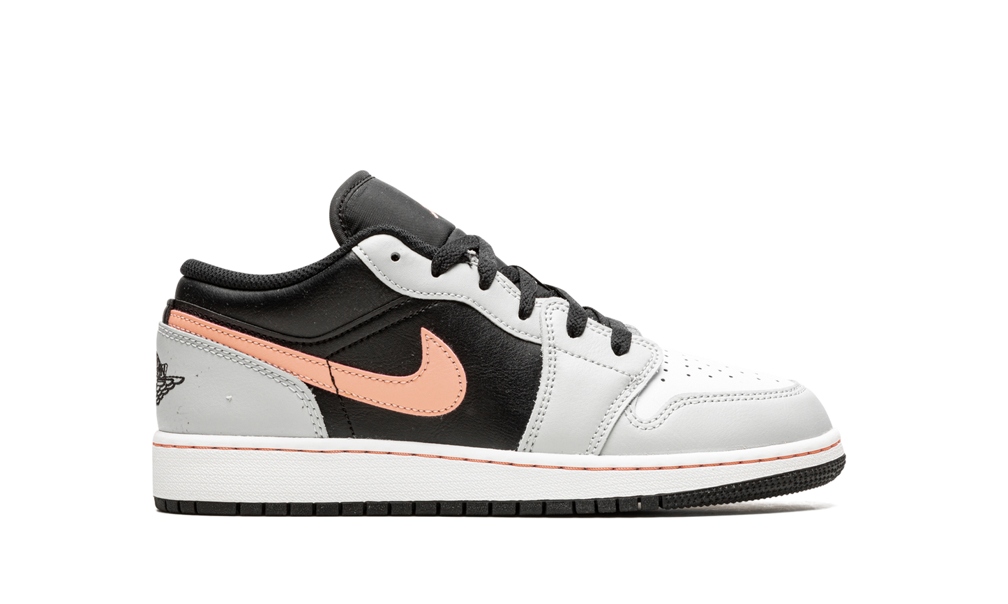 Jordan 1 Low GS "Black Grey Pink" 553560 062
