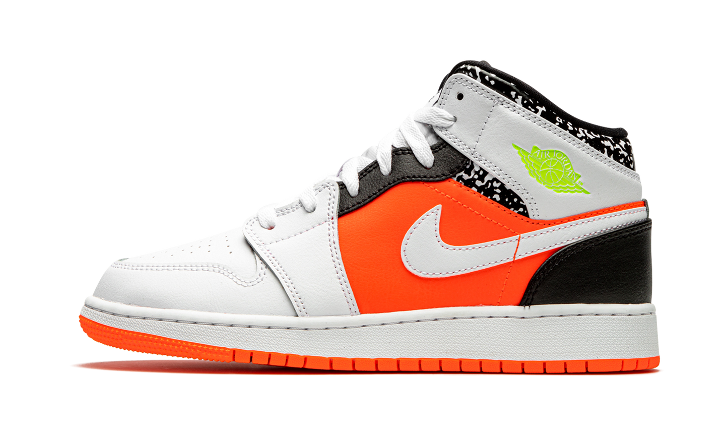 Air Jordan 1 Mid GS "Notebook" 554725 870