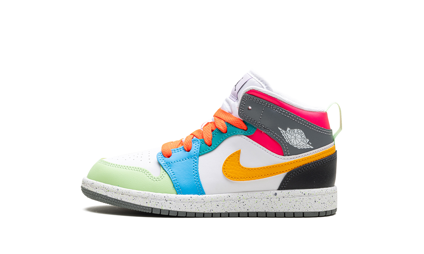 Jordan 1 Mid SE PS "Multi Color" FN1188 100