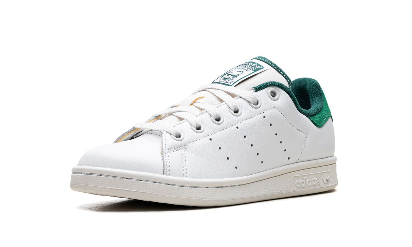 Stan Smith "White Green Suede Heel" ID2007