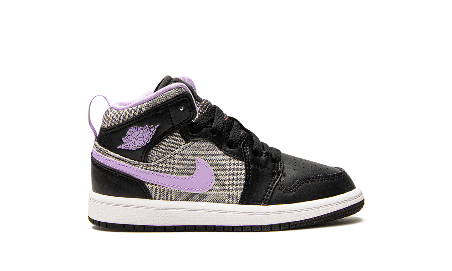 Air Jordan 1 Mid SE PS "Houndstooth" DC7227 015