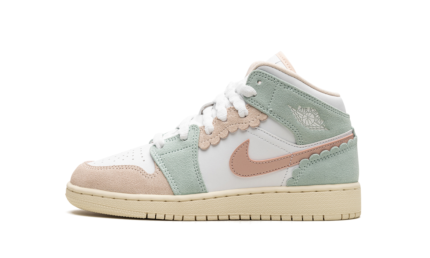 Air Jordan 1 Mid GS "Pink Oxford" DZ5361 100