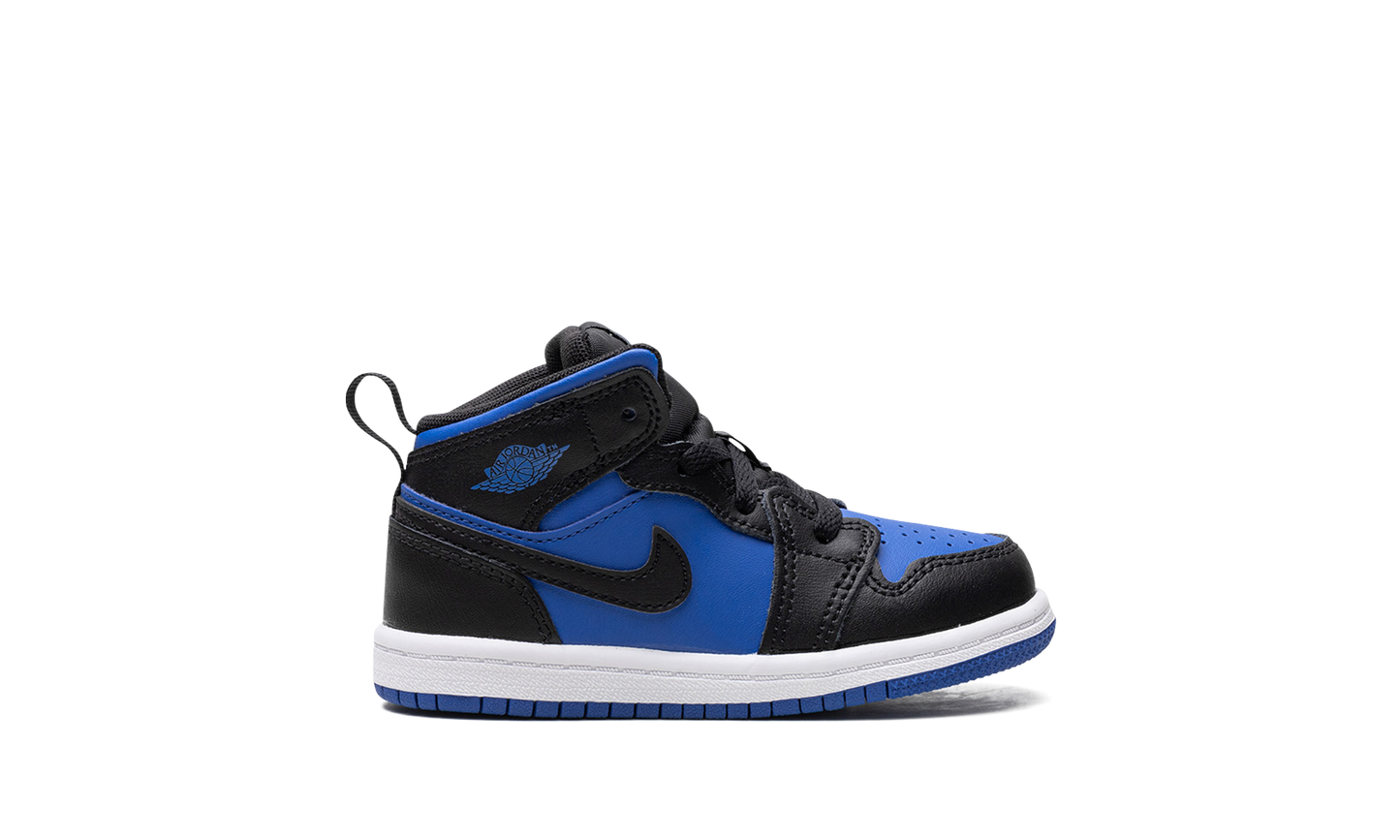 AIR JORDAN 1 MID TD "BLACK ROYAL BLUE" DQ8425 042
