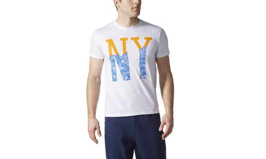 New York City Training T-Shirt "White / Orange / Satellite" BP7739