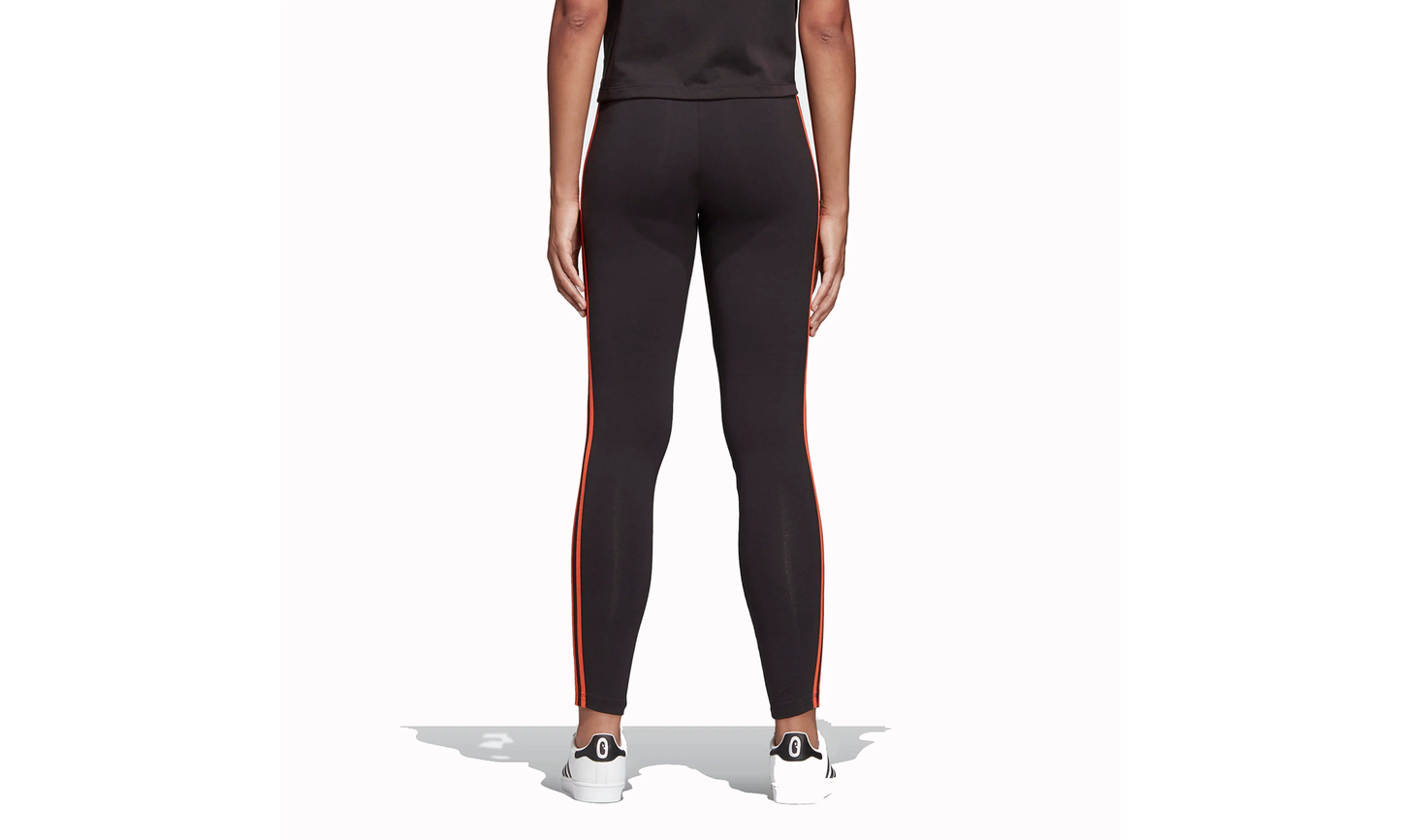 Womens Tennis Tights "Black / Craft Orange" DX2012