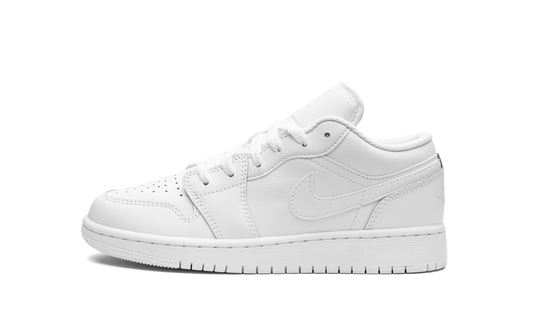 Air Jordan 1 Low GS "Triple White" 553560 136