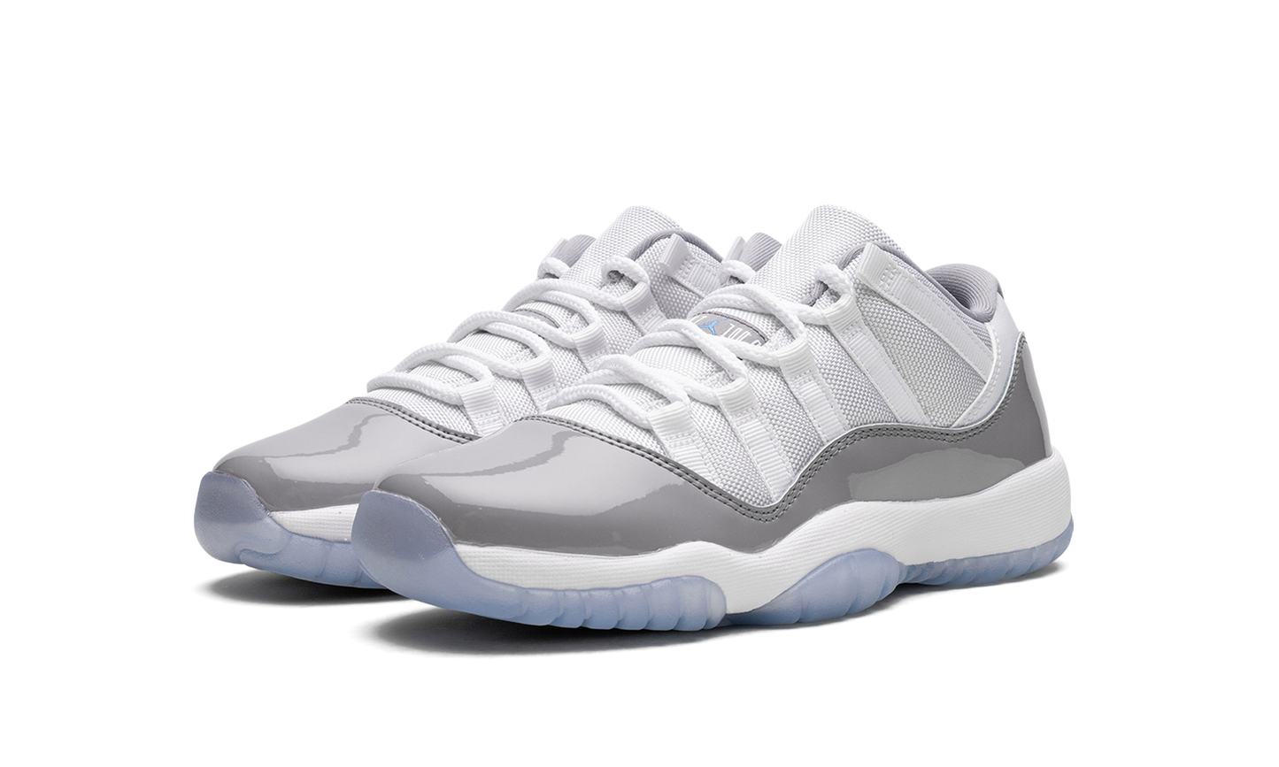 Air Jordan 11 Low GS "Cement Grey" 528896 140