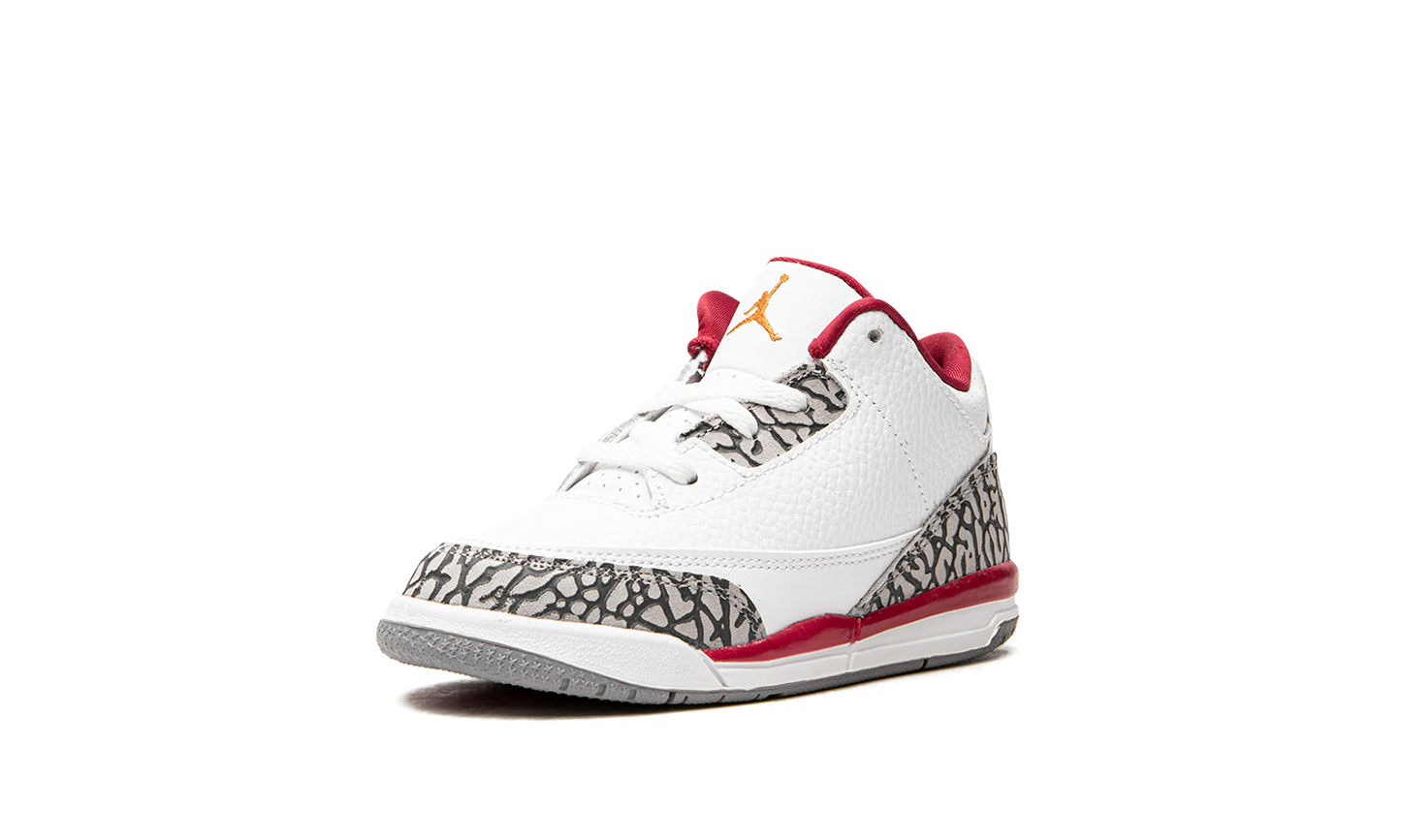 Air Jordan 3 TD "Cardinal" 832033 126