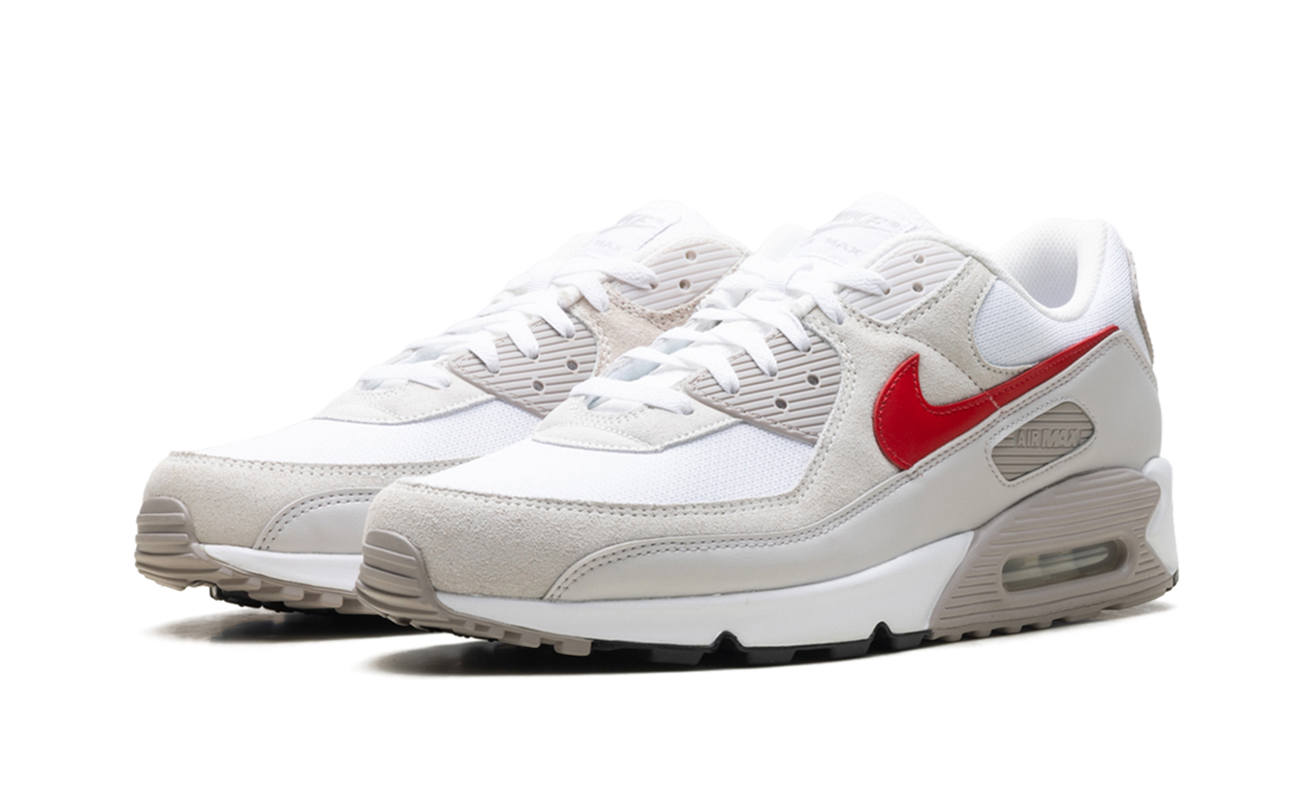 Air Max 90 "White College Grey Vast Grey University Red" DM0029 113
