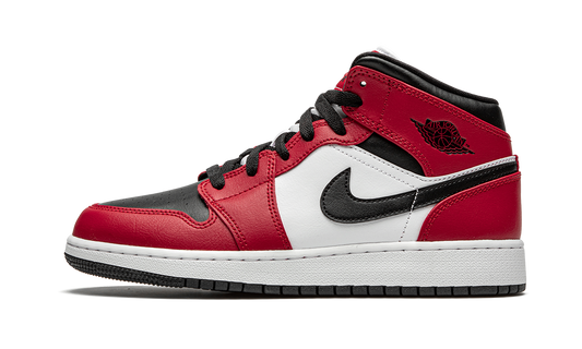 Air Jordan 1 Mid GS "Chicago Black Toe" 554725 069