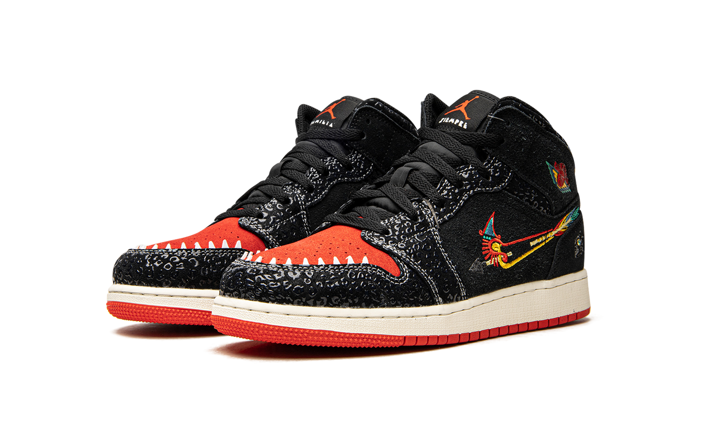 Jordan 1 Mid SE GS "Siempre Familia" DN5121 001