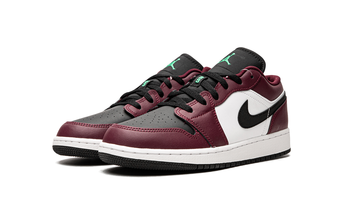 Jordan 1 Low SE GS "Dark Beetroot Roma Green" DM0589 635