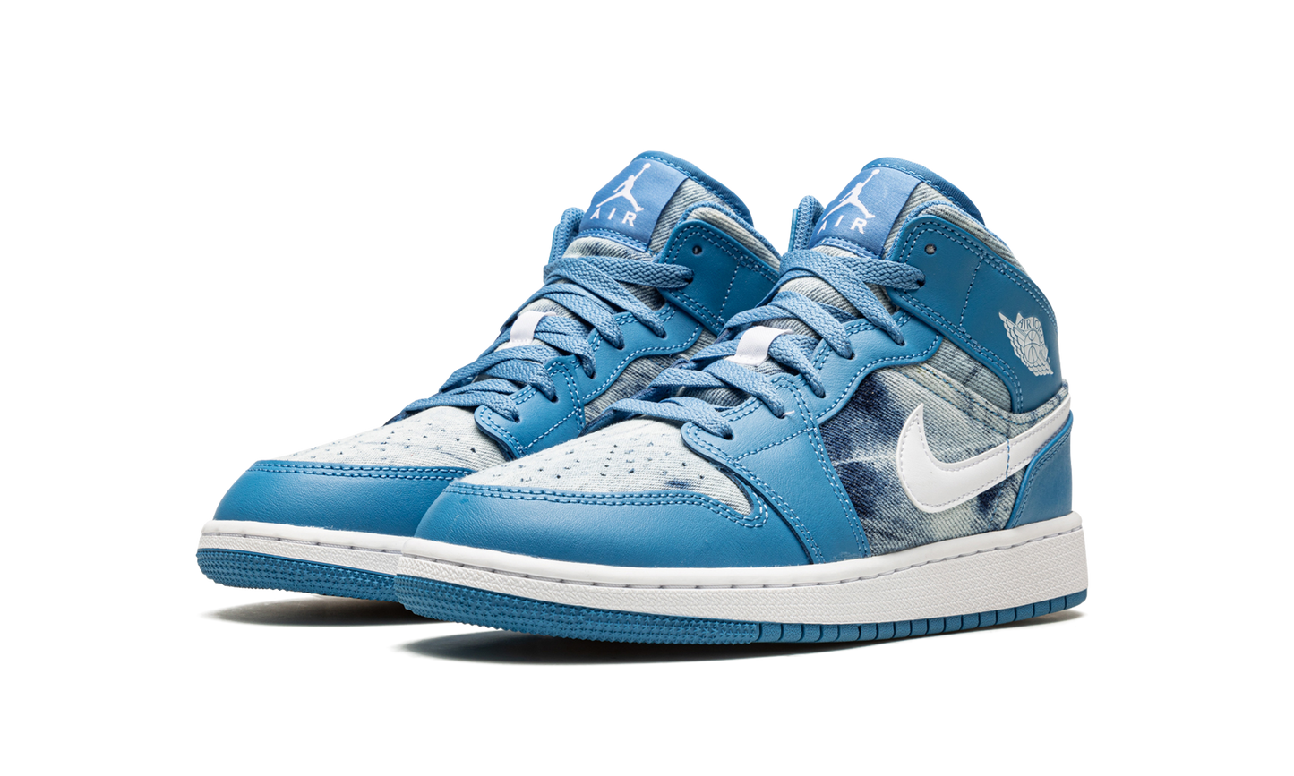 Air Jordan 1 Mid GS "Washed Denim" DM8951 400