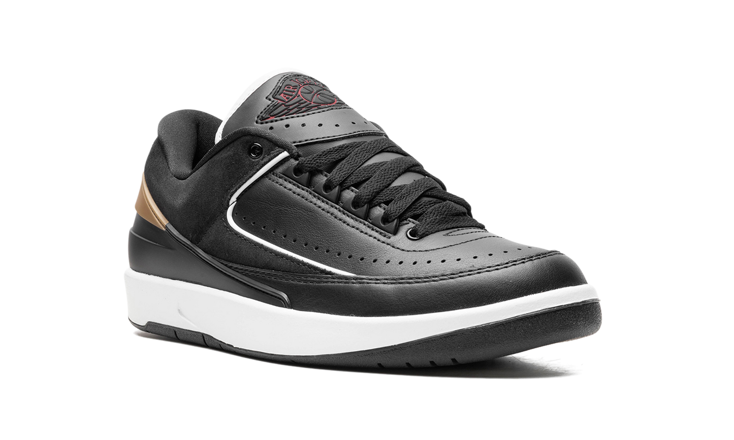 Jordan 2 Retro Low WMNS "Black Metallic Gold" DX4401 001